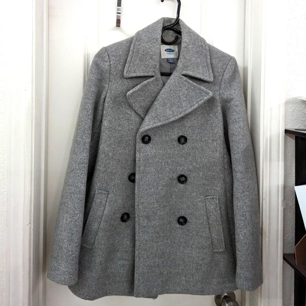 Old Navy Double Breasted Jacket Small - image 1